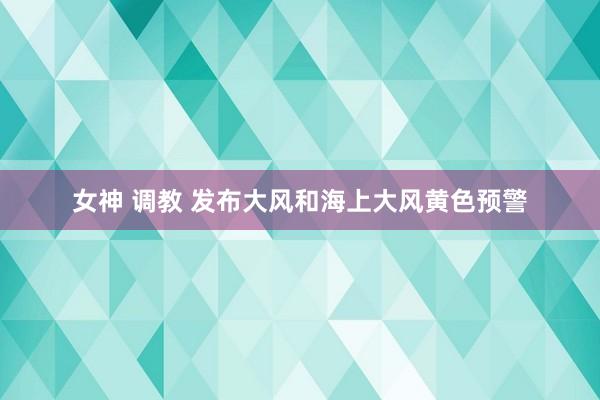 女神 调教 发布大风和海上大风黄色预警